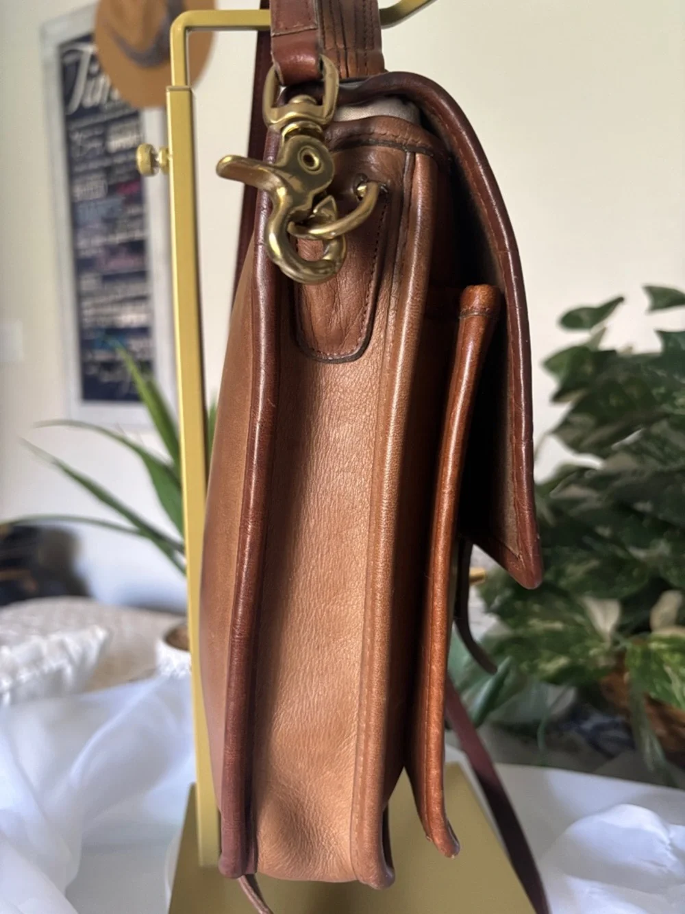 Vintage Coach Station Bag 6502 
Made in New York City - Picture 5 of 17